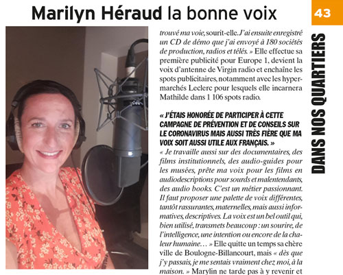 Voix Off article Paris
